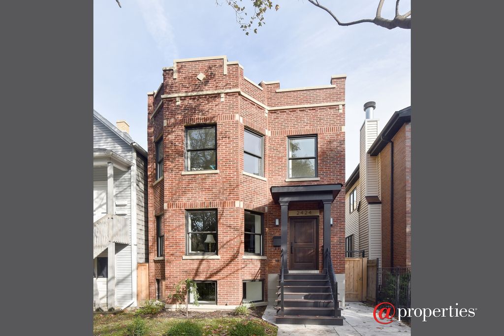 2424 W Belle Plaine Ave, Chicago, IL 60618 -  $1,099,000 home for sale, house images, photos and pics gallery