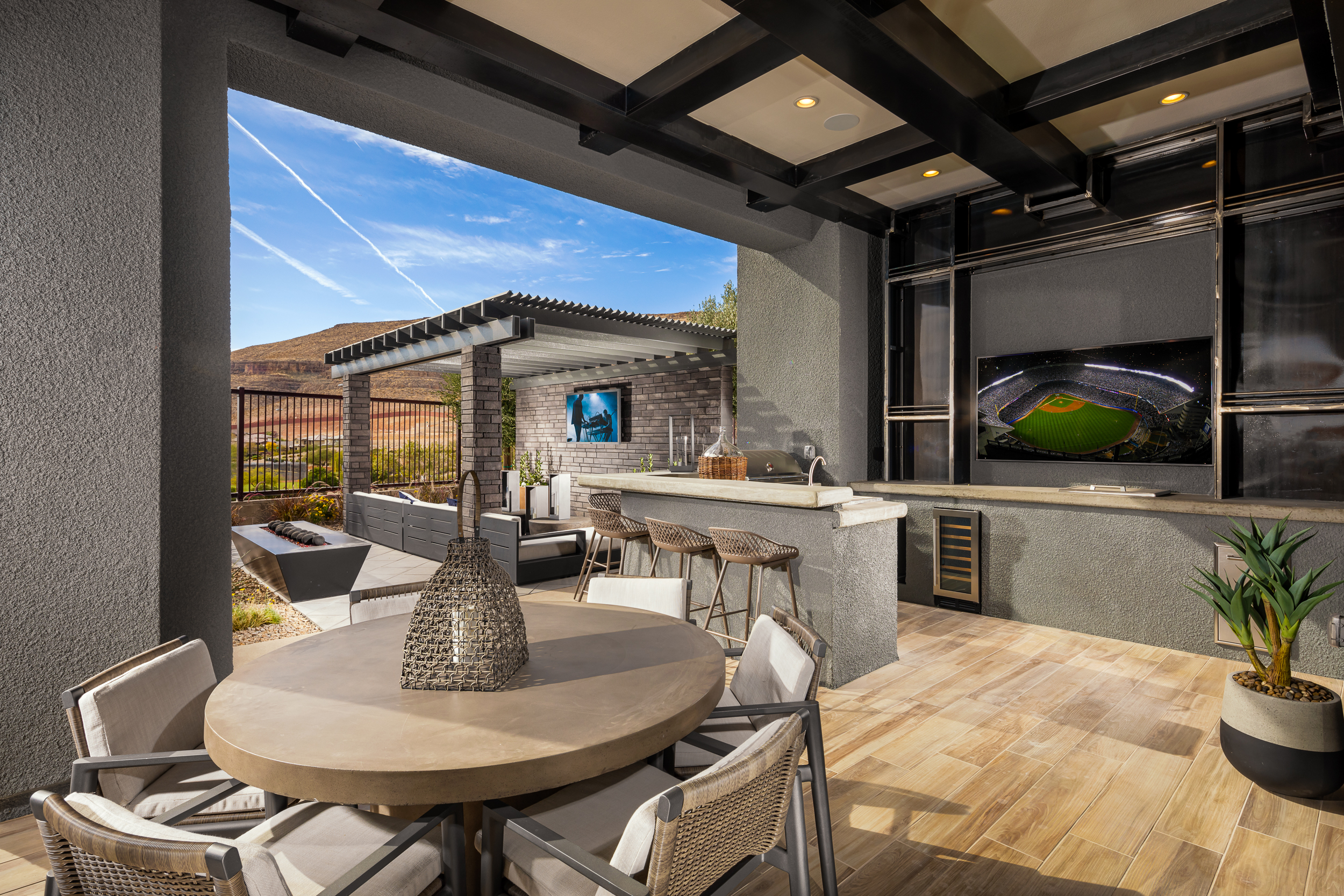 10759 Patina Hills Ct Las Vegas Nevada – Spring Mid-Century Modern Model home for sale, house images, photos and pics gallery